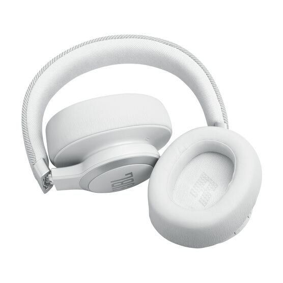 JBL Live 770NC - White - Wireless Over-Ear Headphones with True Adaptive Noise Cancelling - Detailshot 1 JBL Live 770NC - White - Wireless Over-Ear Headphones with True Adaptive Noise Cancelling - Detailshot 1
